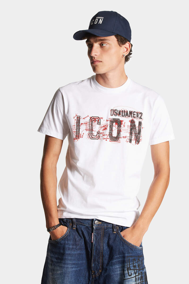 Icon Scribble Cool Fit T-Shirt numéro photo 3