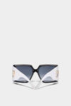 Hype White Black Sunglasses número de imagen 3