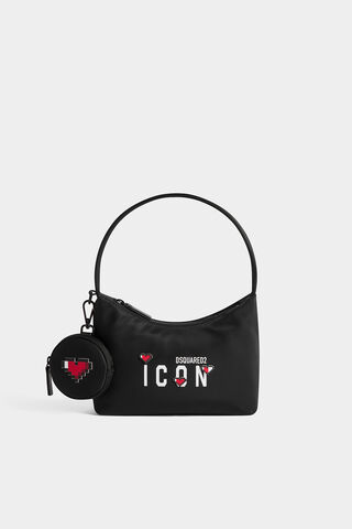 Icon Mini Hearts Hobo Bag