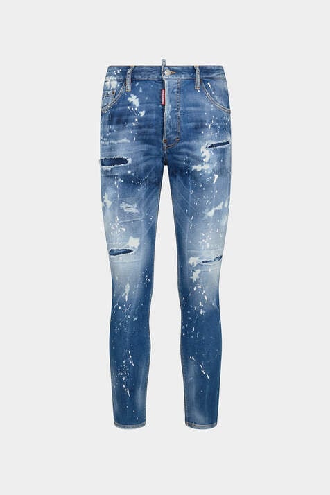 Medium Iced Spots Wash Cool Guy Jeans  image number 3