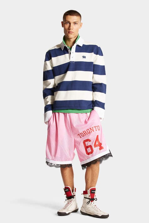 Printed Basket Style Shorts