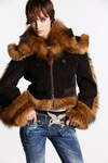Faux Fur Jean Jacket número de imagen 3