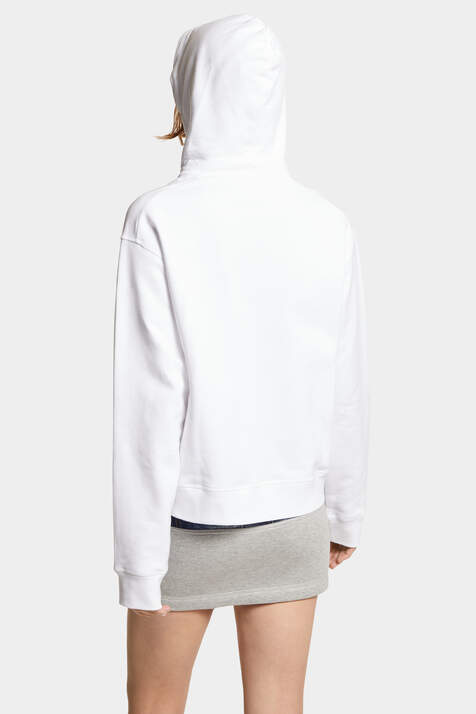 Dsquared2 Loves You Cool Fit Hoodie Sweatshirt immagine numero 2