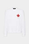 Red Maple Leaf Cool Fit Crewneck Sweatshirt número de imagen 1