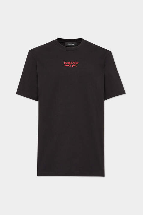 Dsquared2 Loves You Regular Fit T-Shirt immagine numero 3