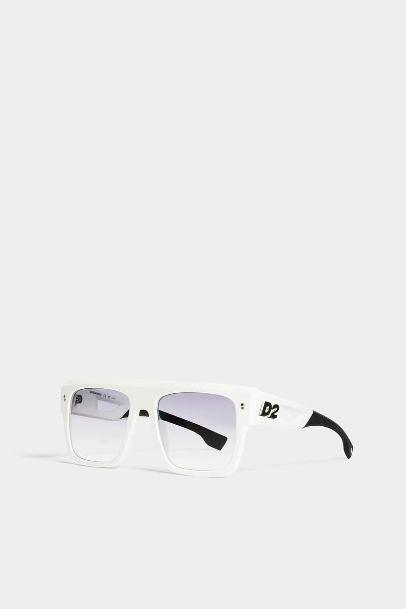 Hype Black White Sunglasses image number 1