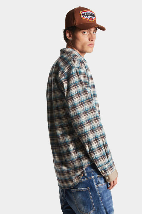 Layered Sleeves Checked Shirt image number 5