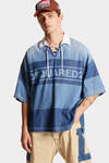 Denim Rugby Polo Shirt image number 3