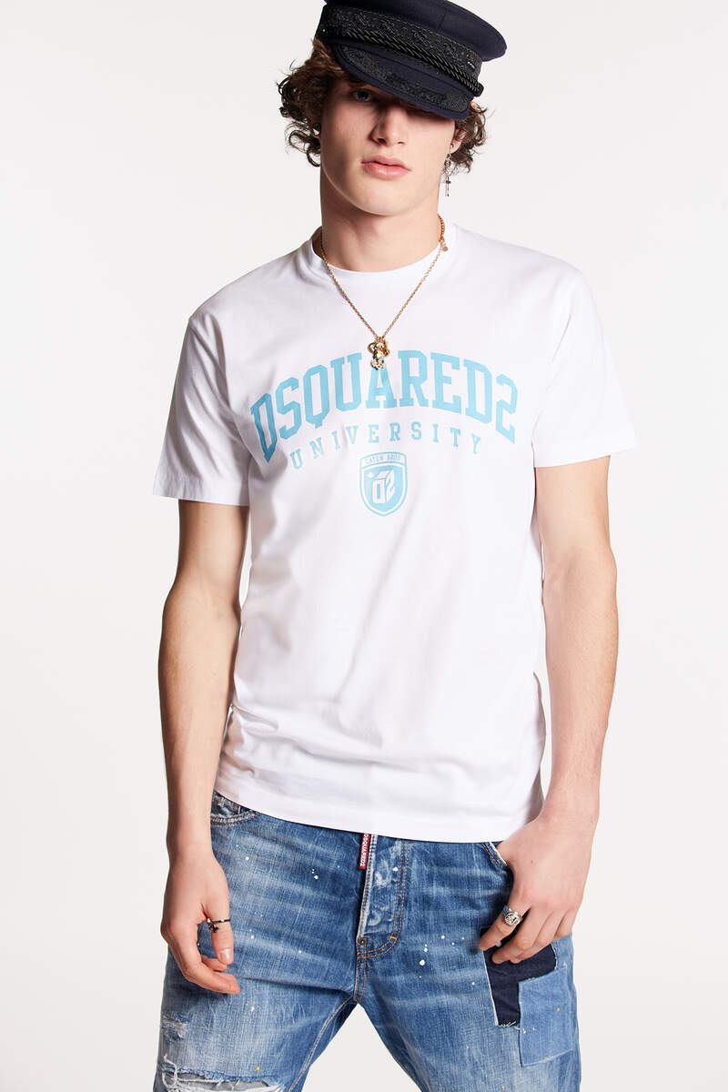 Dsquared2 University Cool T-shirt número de imagen 1