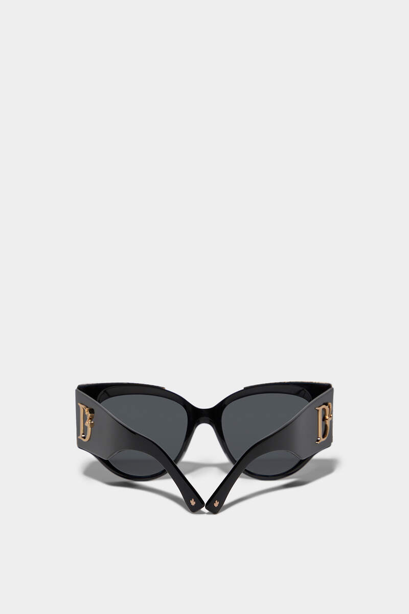D2 Hype Black Sunglasses immagine numero 3