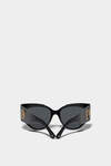 D2 Hype Black Sunglasses número de imagen 3