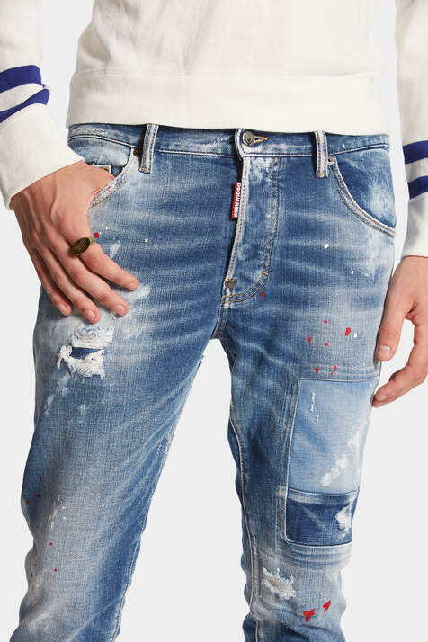 Medium Worn Out Booty Wash Skater Jeans Bildnummer 5