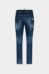 Dark Ripped Cast Wash Cool Guy Jeans image number 2