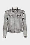 Icon White Coal Wash Dan Jeans Jacket número de imagen 1