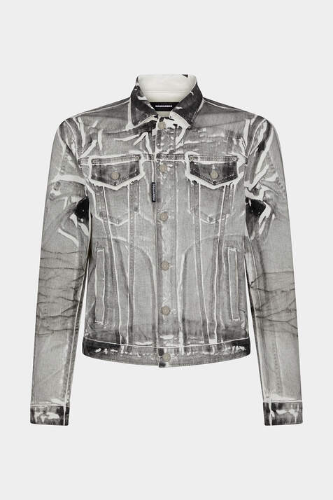 Icon White Coal Wash Dan Jeans Jacket immagine numero 3