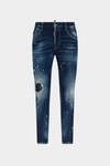 Blue Sparkle Toppa Wash Skater Jeans immagine numero 1