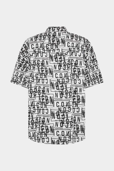 Icon Stamps Oversize Short Sleeves Shirt image number 4