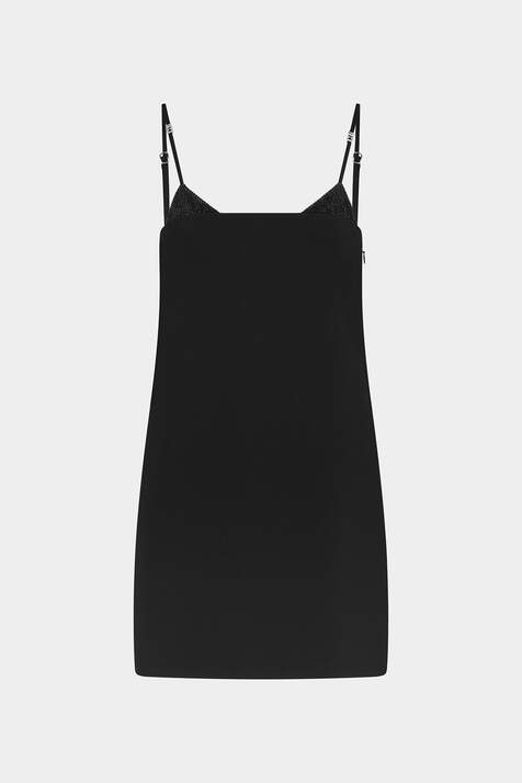 Icon Leather Trim Dress image number 3
