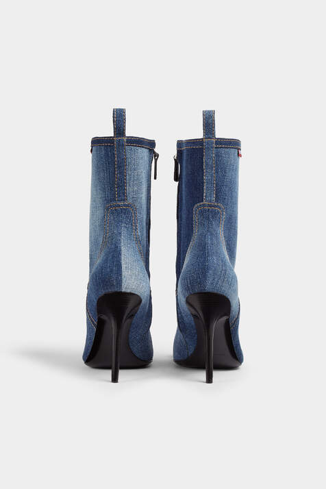 Gothic Dsquared2 Heeled Ankle Boots immagine numero 2