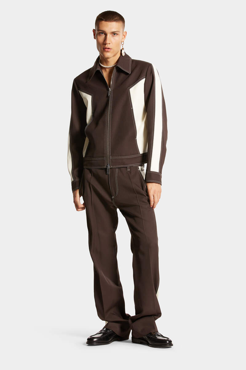 Contrasting Stitching Trousers immagine numero 1