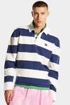 Cotton Knitted Rugby Polo-Shirt Bildnummer 3