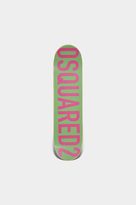 All Over D Neon Skateboard