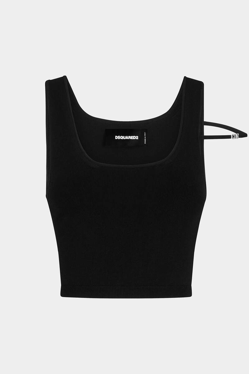 Icon Knit Crop Top image number 1