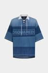 Denim Rugby Polo Shirt image number 1