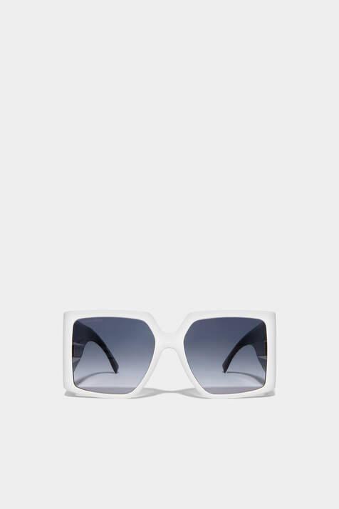 Hype White Black Sunglasses image number 2