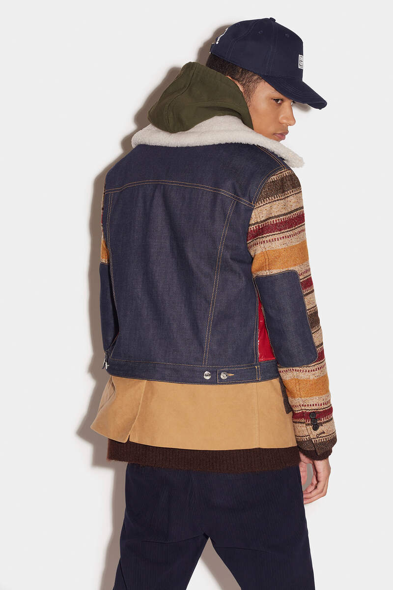 Relaxed Shoulder Patch Jacket immagine numero 3