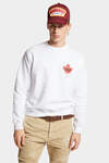 Red Maple Leaf Cool Fit Crewneck Sweatshirt número de imagen 3
