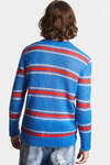 Striped Knit Crewneck Pullover número de imagen 4