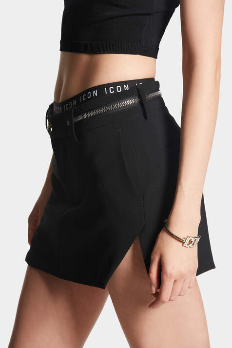 Icon Zipped Mini Skirt  número de imagen 6