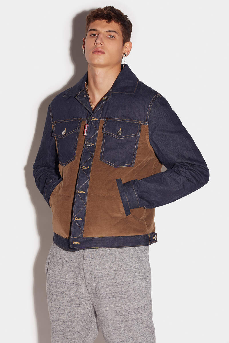 Be Icon Padded Jean Jacket image number 1