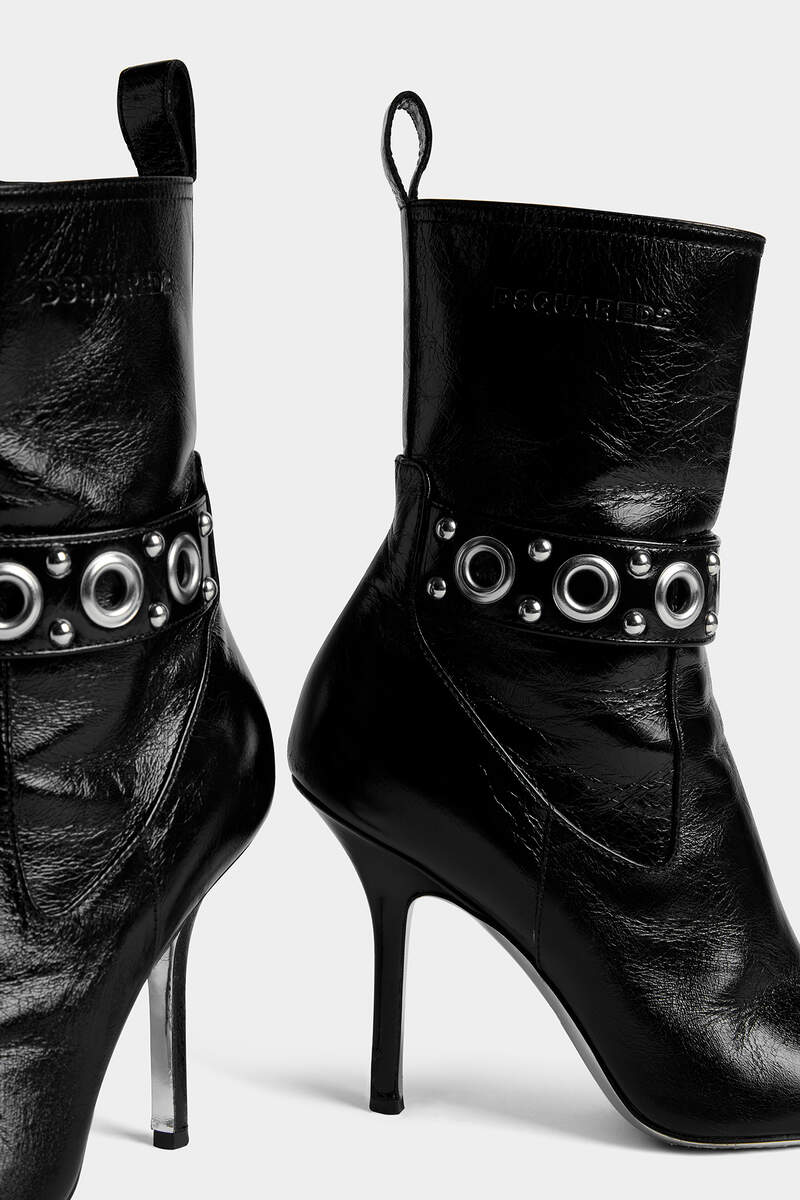 Gothic Dsquared2 Ankle Boots immagine numero 4