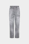 Ripped Grey Wash 642 Jeans image number 1