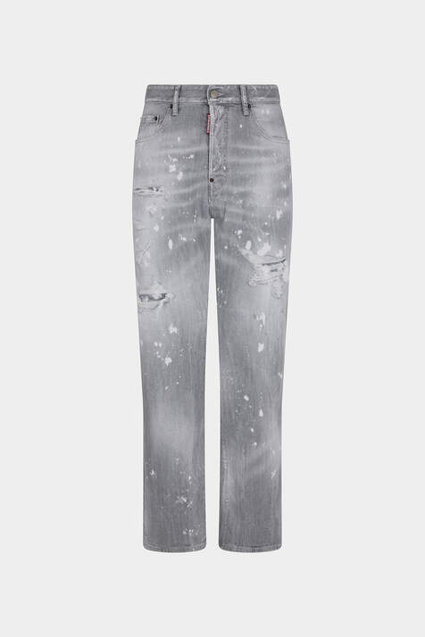 Ripped Grey Wash 642 Jeans image number 3