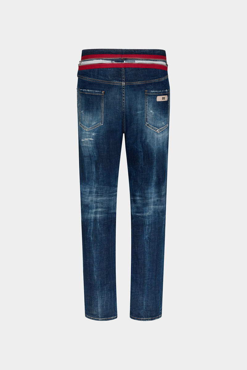 Dark Ripped Cast Wash 642 Jeans image number 2