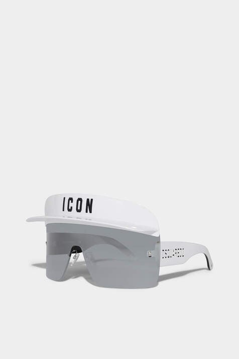 Icon Mask White Sunglasses