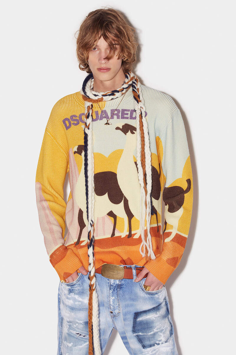 Dsquared2 Llama Pullover image number 1