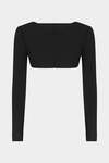 Icon Long Sleeves Crop Top immagine numero 2