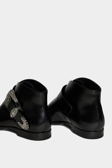 Gothic Grunge Ankle Boots image number 5