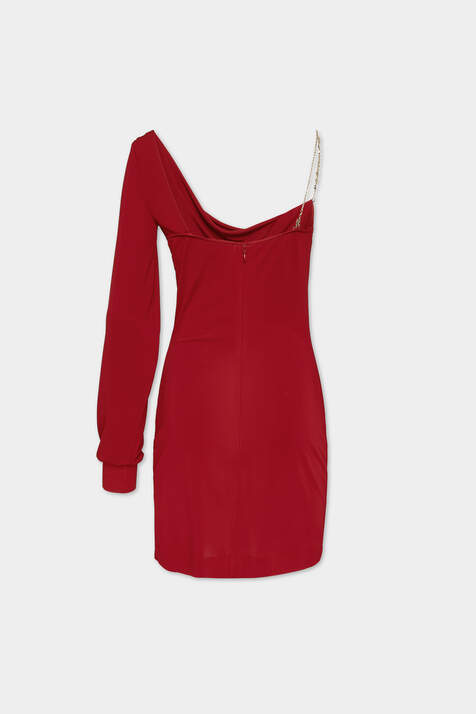Single-Sleeved Jersey Dress immagine numero 4