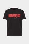 Dsquared2 Horror Red Logo Cool Fit T-Shirt immagine numero 1