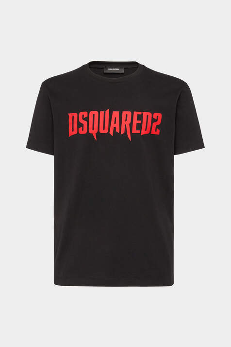 Dsquared2 Horror Red Logo Cool Fit T-Shirt immagine numero 3