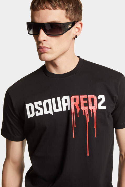 Bloody Red  Dsquared2 Cool Fit T-Shirt图片编号5