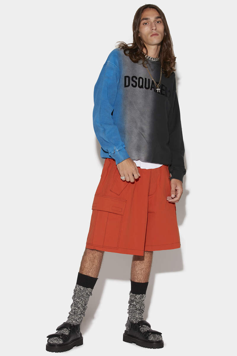 Contrast Stitch Shorts image number 1