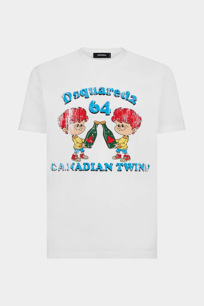 Dsquared2 Canadian Twins Cool Fit T-Shirt immagine numero 1