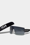 Icon Mask Black Sunglasses image number 4