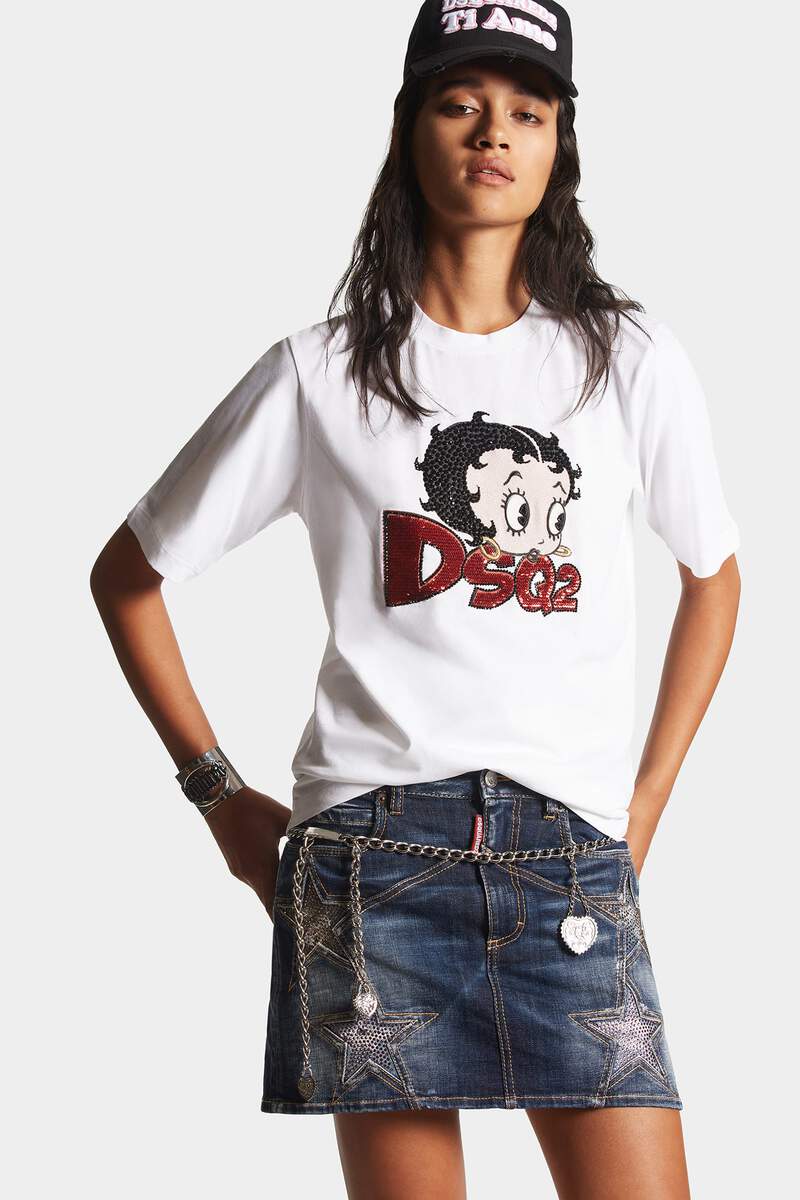Betty Boop Easy Fit T-Shirt图片编号3